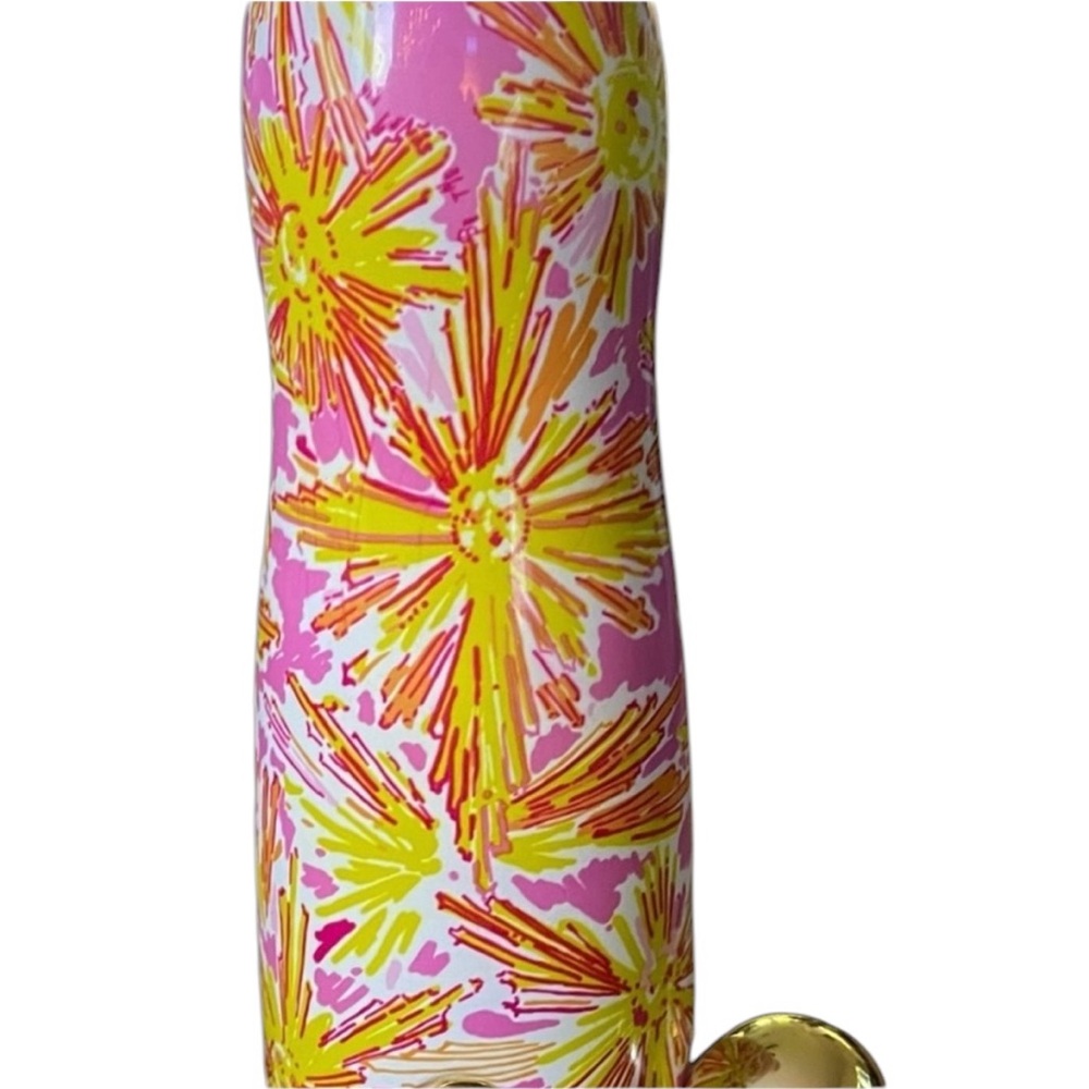 Lilly Pulitzer Squeeze The Day Water Bottle Stainless Steel 24 oz - Picture 3 of 9